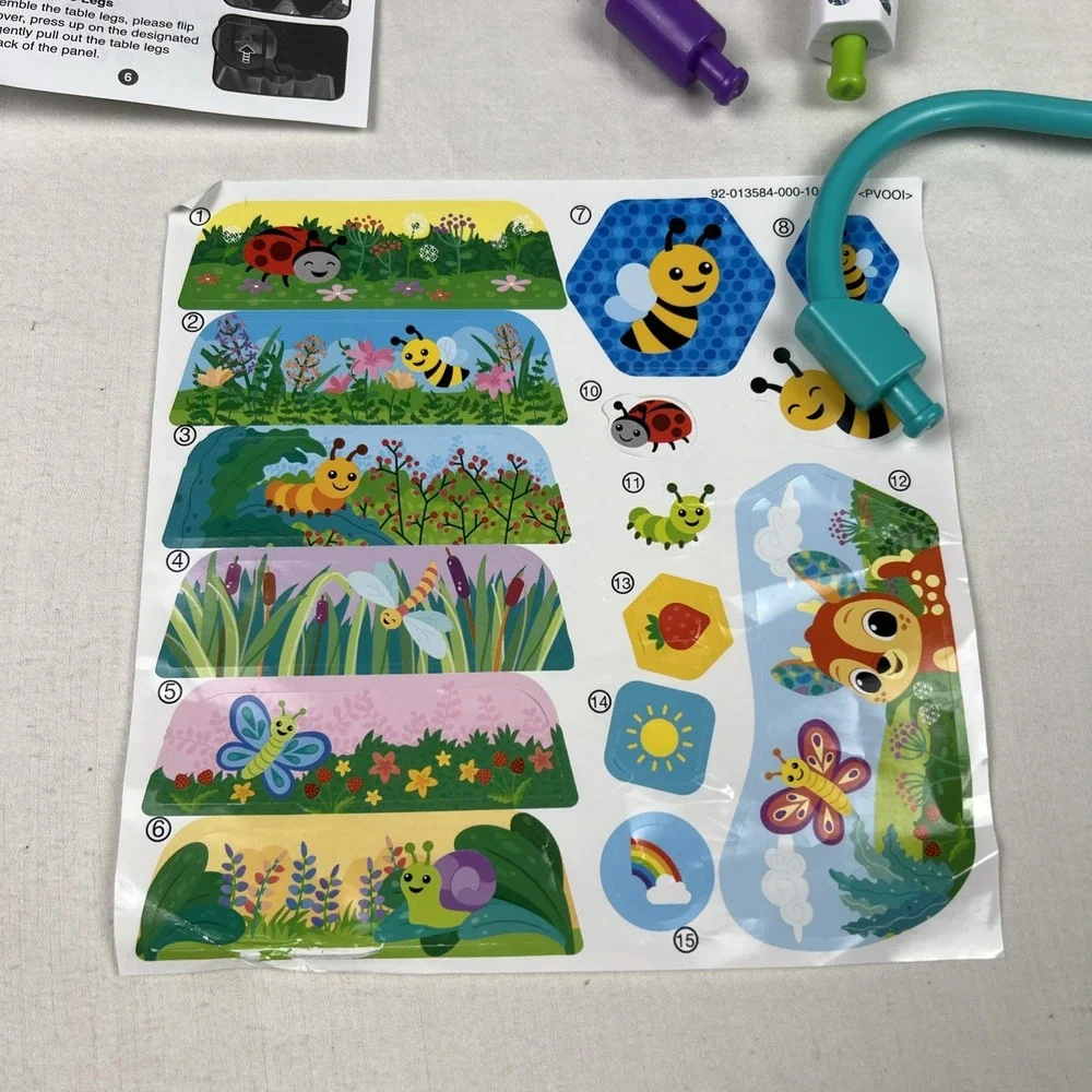 VTech Buzz and Learn Activity Table Seven Interactive Play Zones 93711767